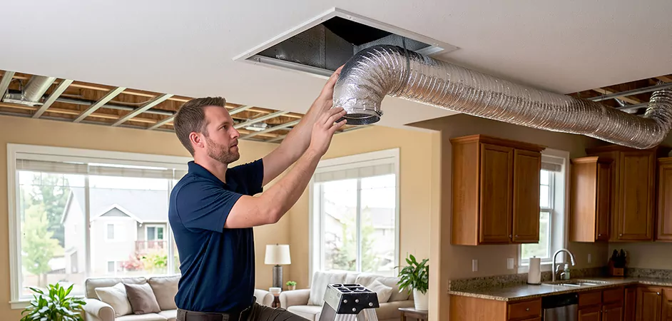 Duct Board Replacement in Longview
