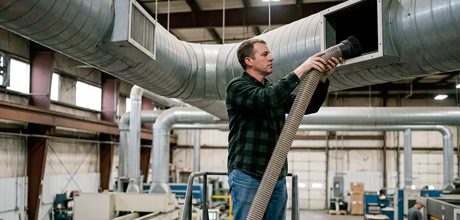 Post-Construction Duct Cleaning in Longview