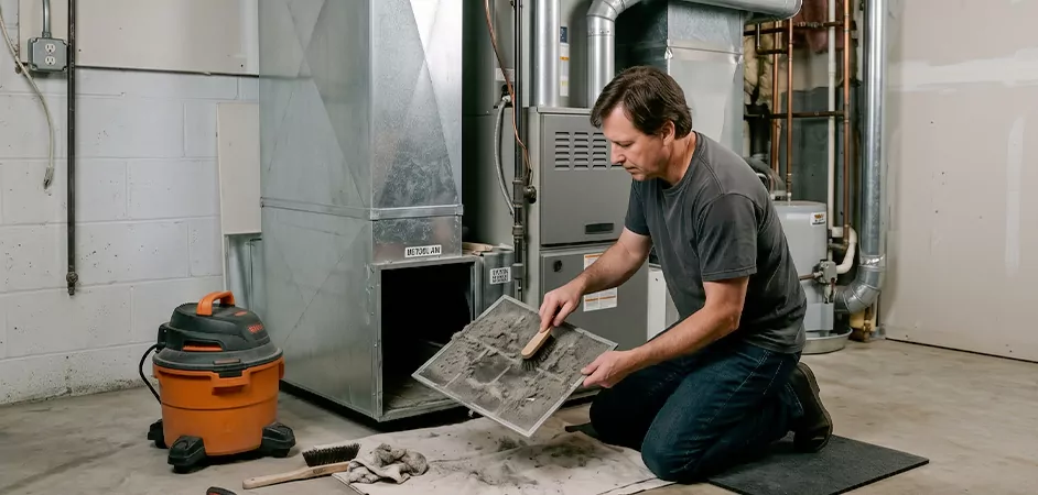 Dryer Lint Trap Maintenance in Longview