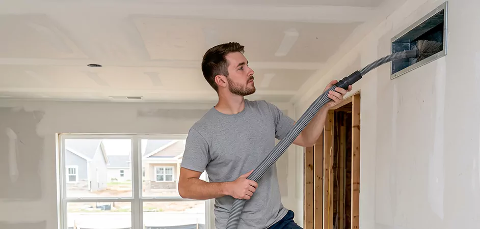 Multifamily New Construction Duct Cleaning in Longview