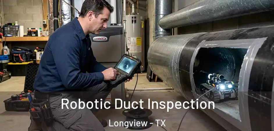 Robotic Duct Inspection Longview - TX